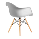 Комплект кухонных стульев Ergozen Eames DAW Pro 2 шт белый